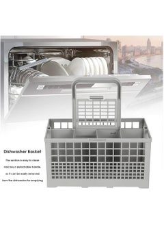 SYOSI Dishwasher Basket, Universal Dishwasher Basket Dinnerware Replacement Rack Accessory Cutlery Holder Fits for Most Dishwasher  - Image 4