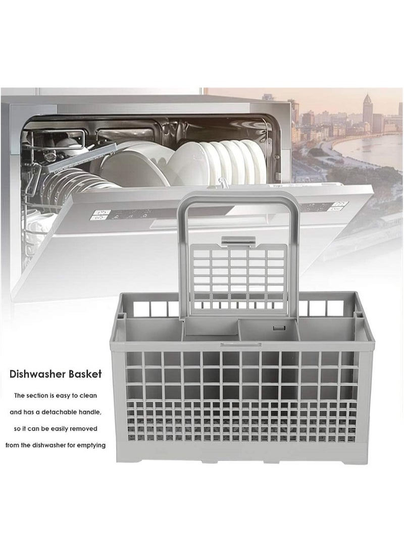 SYOSI Dishwasher Basket, Universal Dishwasher Basket Dinnerware Replacement Rack Accessory Cutlery Holder Fits for Most Dishwasher  - Image 4