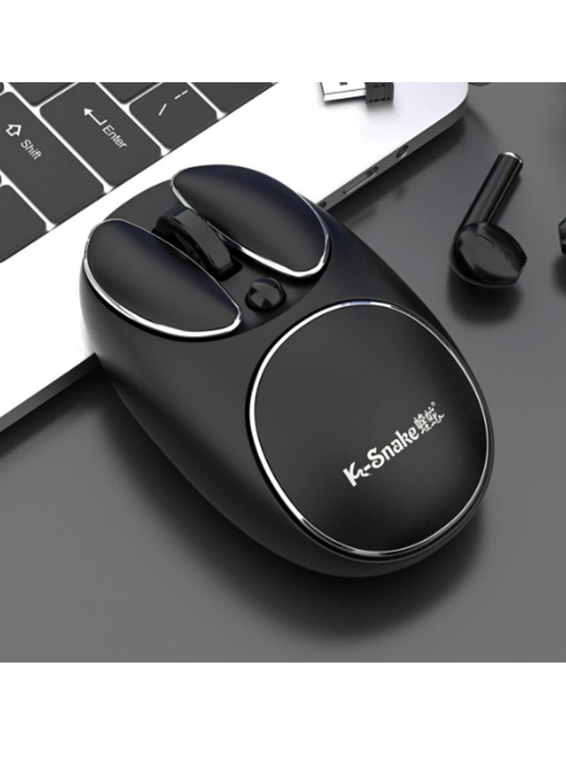 K-Snake - W520 2.4G Adjustable Wireless Mouse 800-1600 DPI for PC Laptop - Laptop - Image 1