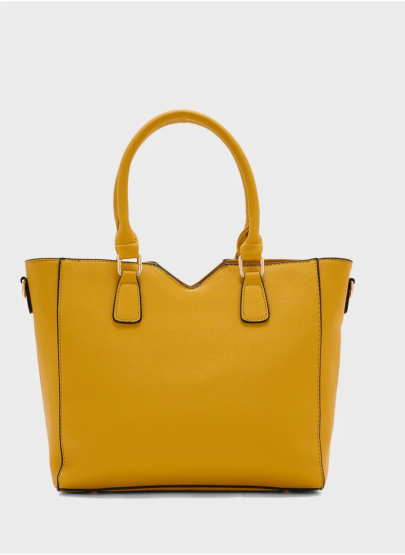 ايلا 4 In 1 Handbag Set With Tote, Crossbody, Pouch And Cardholder