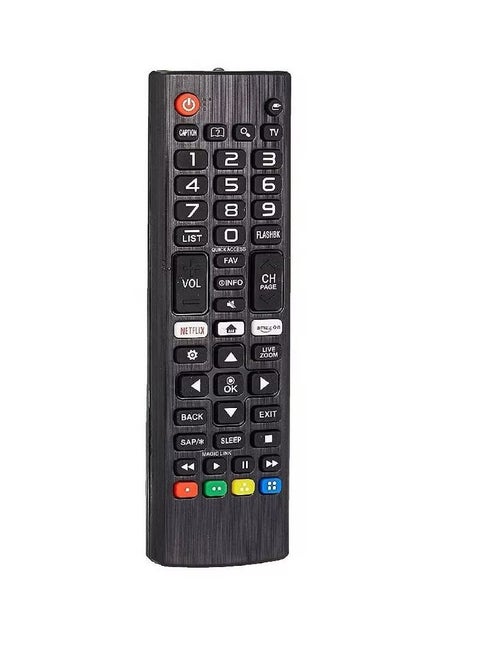 Remote Control For TV LCD LED Plasma Black