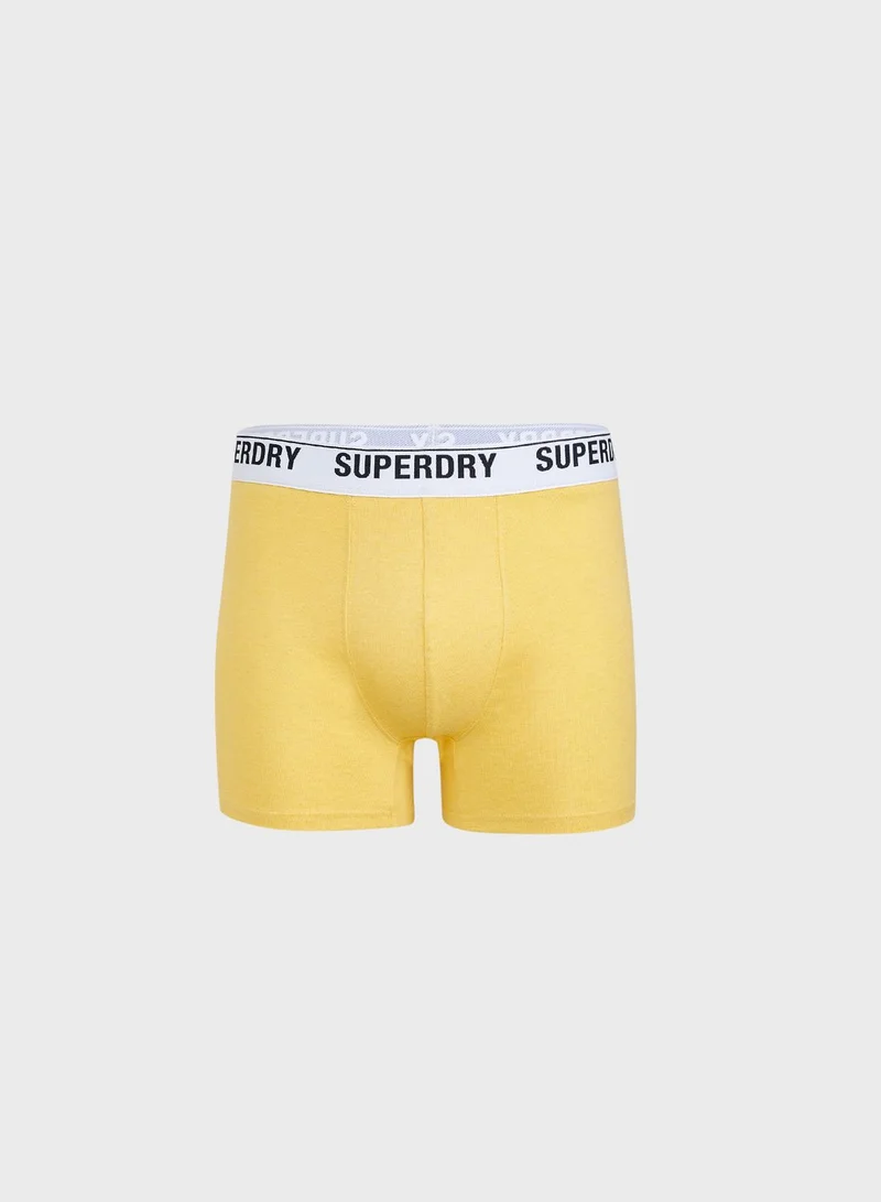 Superdry 3 Pack Logo Band Boxers