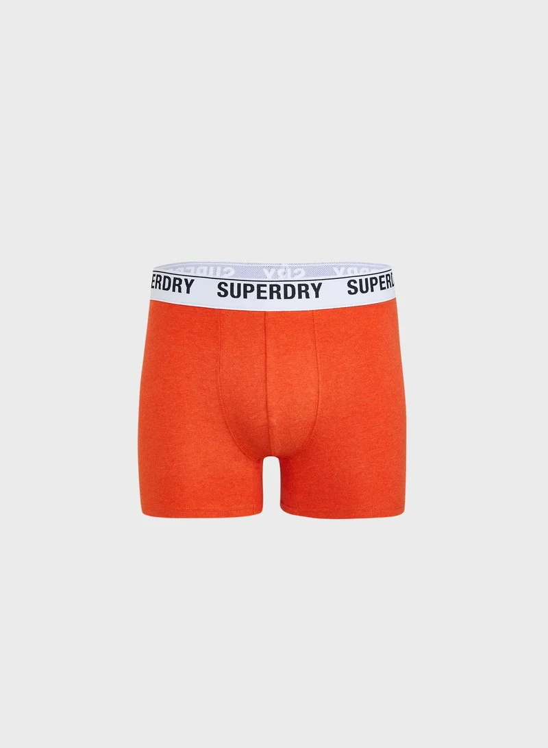 Superdry 3 Pack Logo Band Boxers