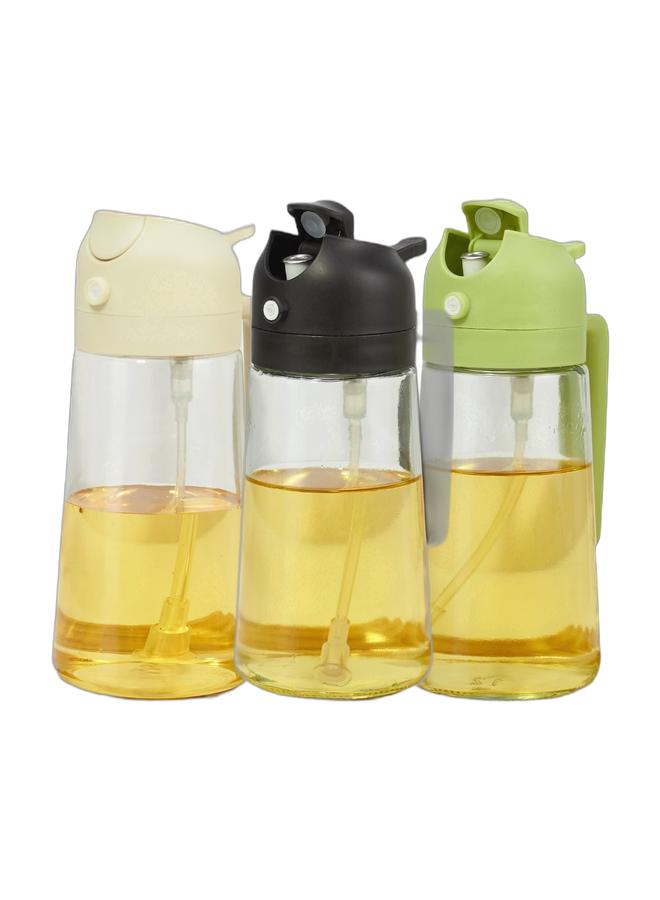 مجموعة من 3، موزع زيت زجاجي 2 في 1 سعة 470 مل - زجاجة رش وسكب لمقلاة الهواء والسلطة والقلي والشواء - أداة مطبخ مانعة للتسرب لزيت الزيتون والخل. مثالية للطهاة المنزليين أو المطاعم. & موزع زيت زجاجي 2 في 1 470 مل - زجاجة رش وسكب للمقلاة الهوائية والسلطة والقلي والشواء - أداة مطبخ مانعة للتسرب لزيت الزيتون والخل. مثالية للطهاة المنزليين أو المطاعم. & موزع زيت زجاجي 2 في 1 470 مل - زجاجة رش وسكب للمقلاة الهوائية والسلطة والقلي والشواء - أداة مطبخ مانعة للتسرب لزيت الزيتون والخل. مثالية للطهاة المنزليين أو المطاعم - Image 1