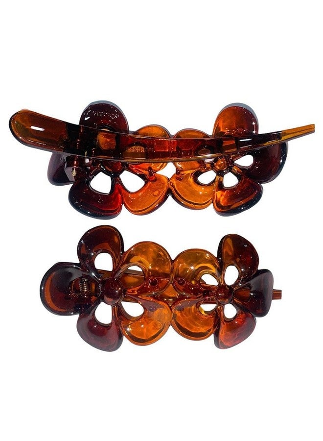 BIG BOX -2 Pieces Clips, Oval Clips, Frosted Clips, Glossy Clips, French Concord Hair Barrettes，for Updo，Women， Girls， Thick Hair - Image 4