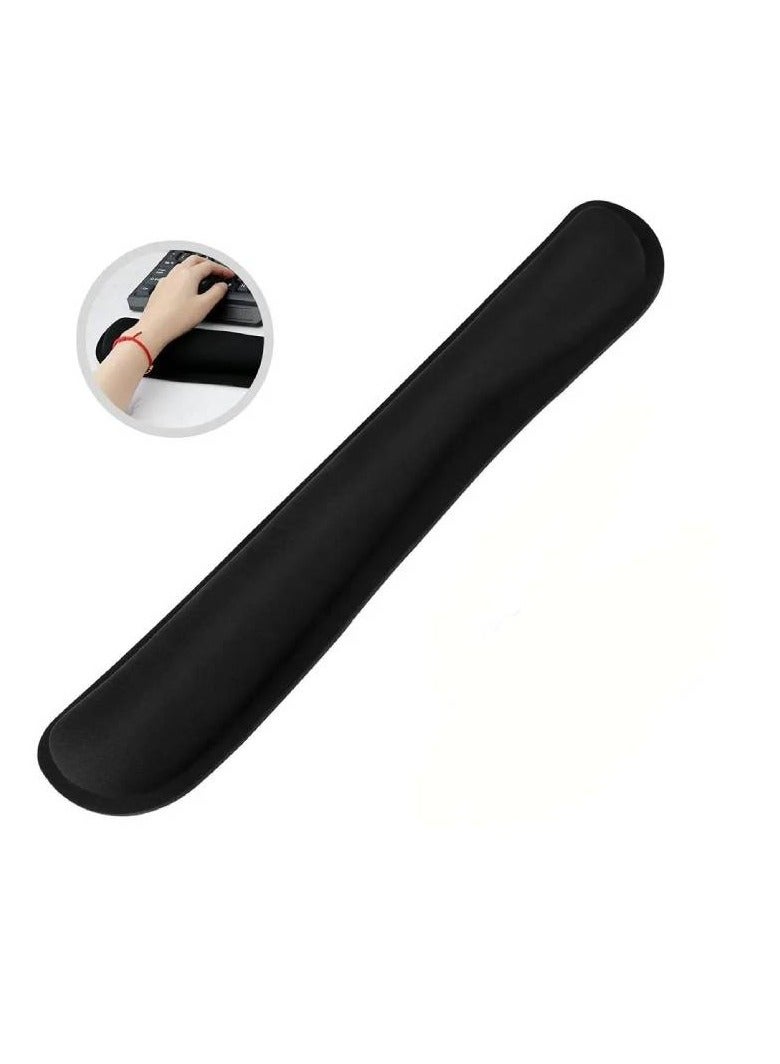AROAQ Widen Memory Foam Mouse Pad with Nonslip Base and Wrist Support Includes Keyboard Wrist Rest for Comfortable Use at Office and Home - Image 3