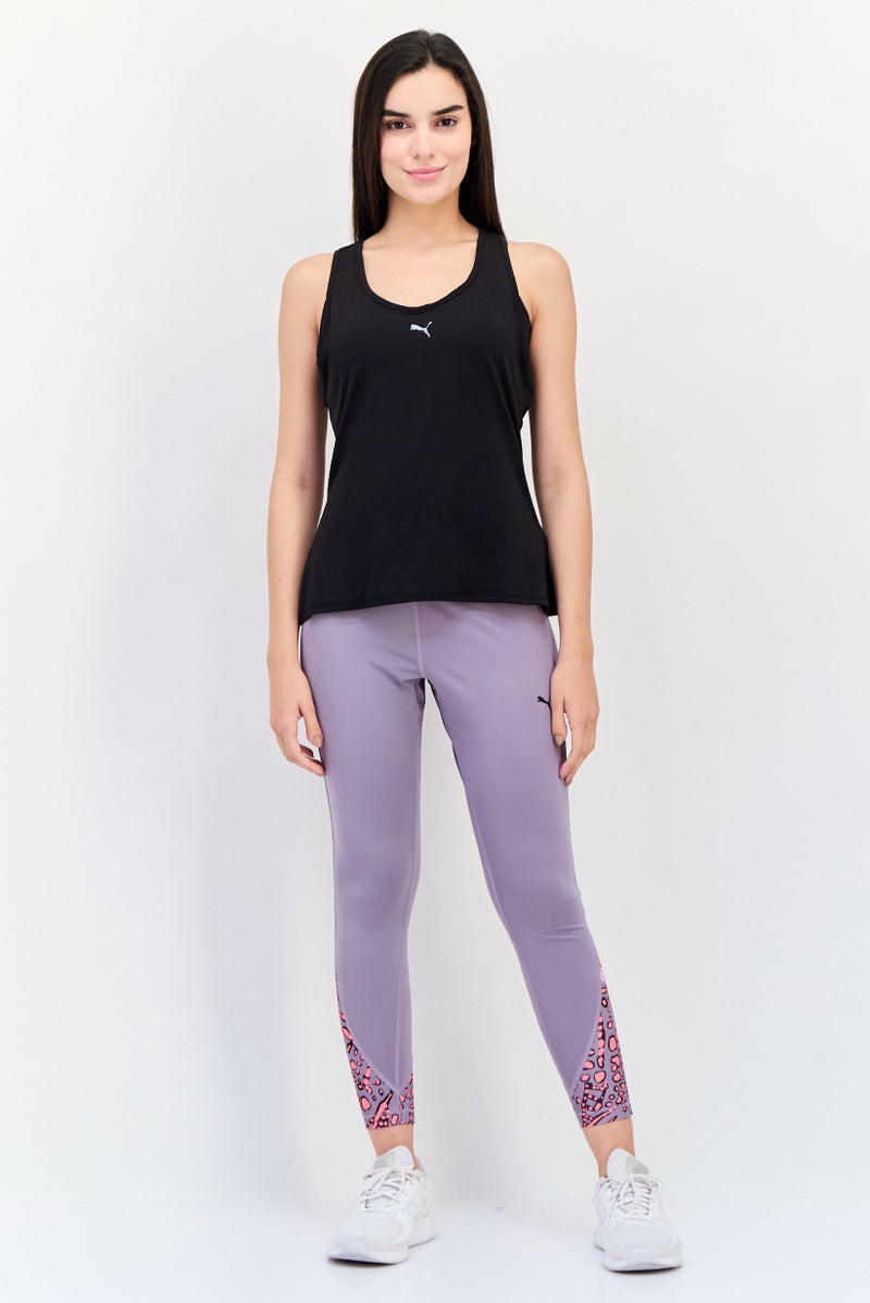 PUMA تي شيرت تدريب بلا أكمام للنساء، أسود - Image 3