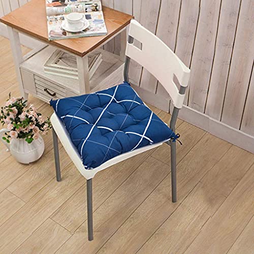 RRC Microfiber Cotton Chair Pads with Four Corner Ties 16x16(Inches) 41X41(CM) Square, Pack of 2 | Extra-Comfortable & Soft Seat Cushions | Ergonomic Pillows for Rocking - Image 2