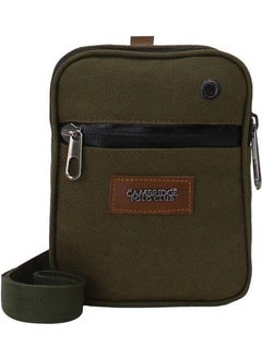 Cambridge Polo Club Front Pocket Crossbody Men's Bag PLEVR50081-KHAKI 016  - Image 1