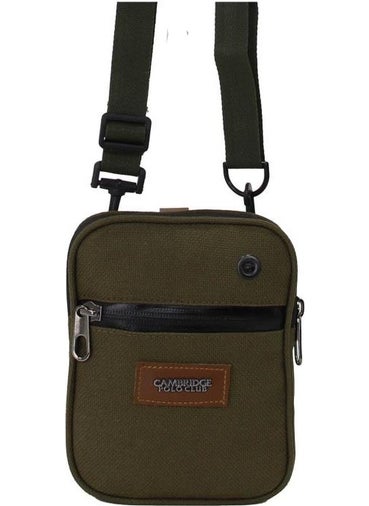 Cambridge Polo Club Front Pocket Crossbody Men's Bag PLEVR50081-KHAKI 016  - Image 5