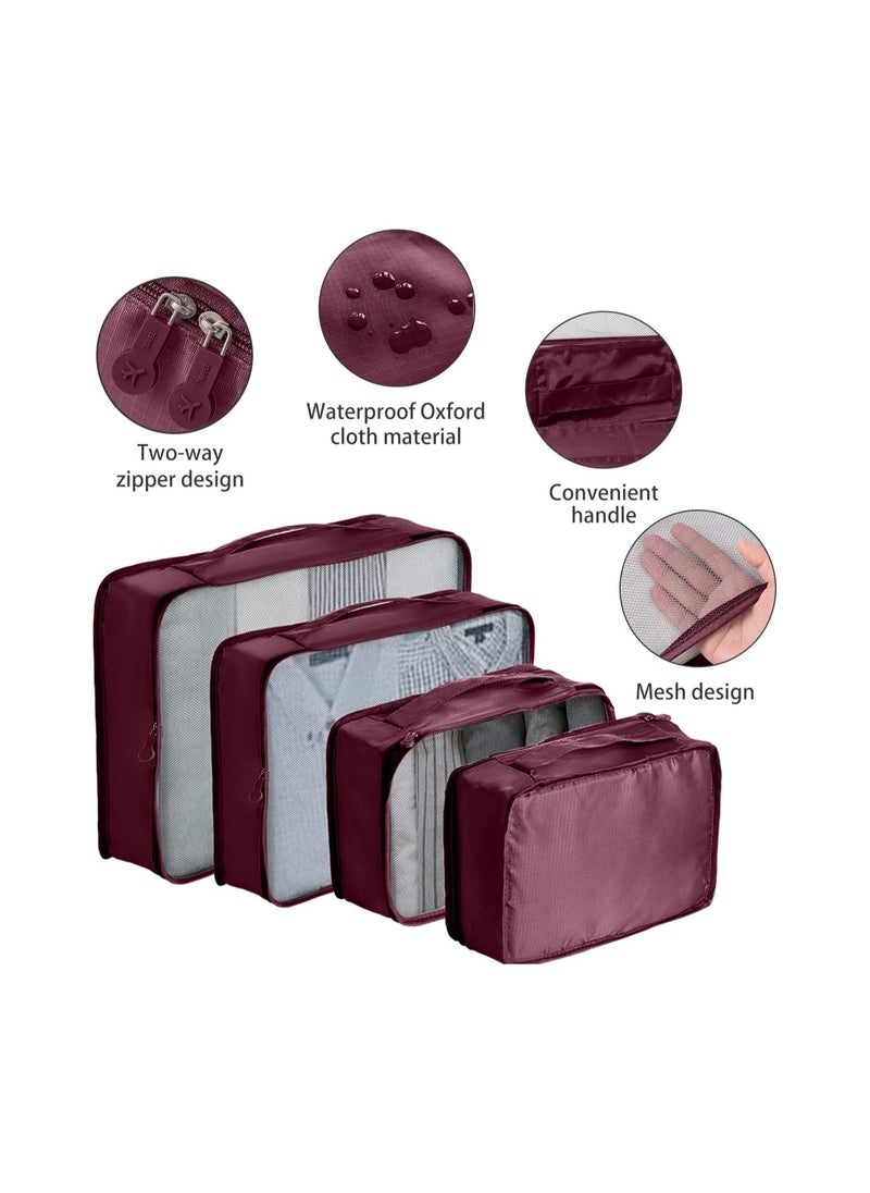 Generic - 6-Piece Multi-Purpose Organizer Set with Laundry Pouch - Travel & Home Storage Solution - Image 1