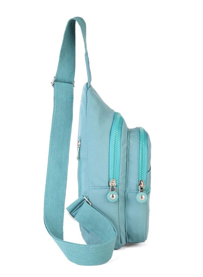 EVANCARY Small Sling Bag for Women Men, Sling Backpack Chest Daypack Crossbody Bag for Travel Outdoor Hiking, Green, Small, Daypack Backpacks - Image 5