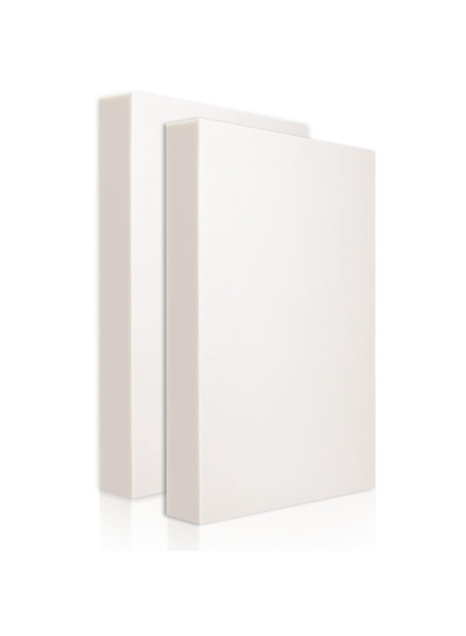 كرافت ماجيك ألواح فوم، عبوة من قطعتين مقاس 15.6 × 11.7 × 2 بوصة، ألواح فوم بوليسترين للحرف اليدوية، مشاريع فنية يدوية، ديكورات الحفلات، لوحات إعلانية، عزل حراري، زراعة، تغليف. - Image 1