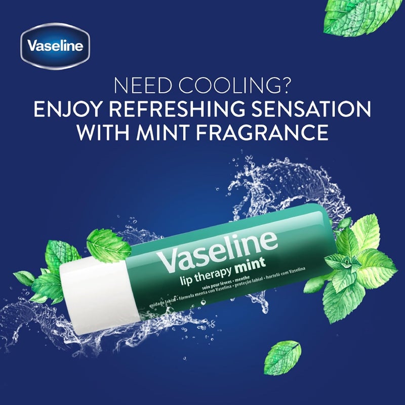 Vaseline Lip Therapy Mint Flavor Balm - Image 4