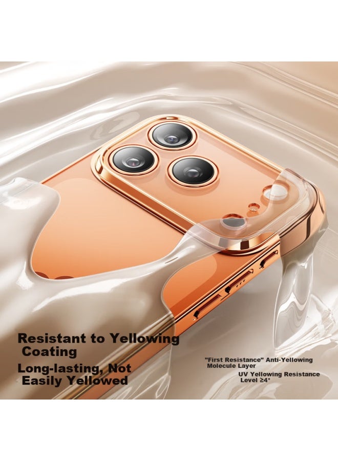 Smartdevil Iphone 17 Pro Case, Full Camera Protection, Ultra-thin Shockproof Electroplated Transparent Silicone Soft Shell For Men And Wome - Image 3