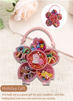 Hair Accessories Set for Girls with hand-held Pink Cherry Blossom shape gift box, includ Children's colourful hair clip colourful hairband colourful  and Children's Hair Bundles Perfect Little Girl Gifts - pzsku/Z80463BD8EE493B522204Z/45/1741335945/ada525f4-d97e-421a-8736-01507fd56614