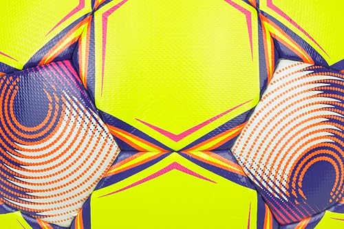 Select Numero 10 Turf Match Soccer Ball YellowOrangePurple NFHS V25 Size 5 - Image 3
