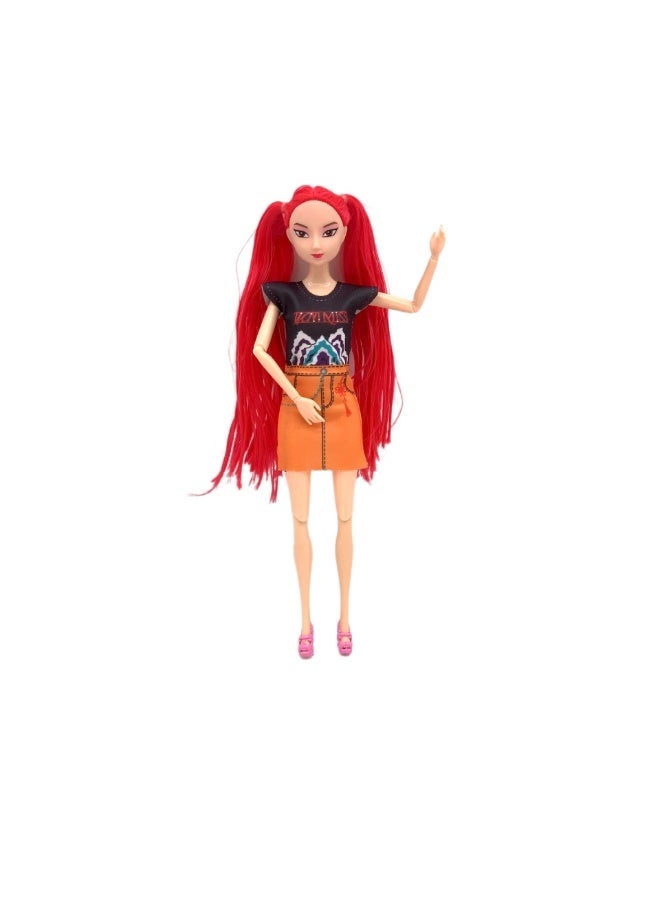 general K-Pop Demon Hunters trendy Girl Group Style fashion princess Doll doll set - Image 4