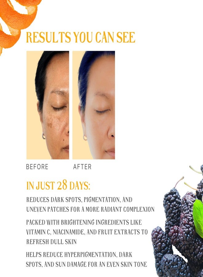 CAMISTA Skin Brightening Face Wash with Orange Peel & Mulberry Extract (400ml) - Vitamin C Enriched Citrus Formula for Even Skin Tone & Radiant Glow - Image 3