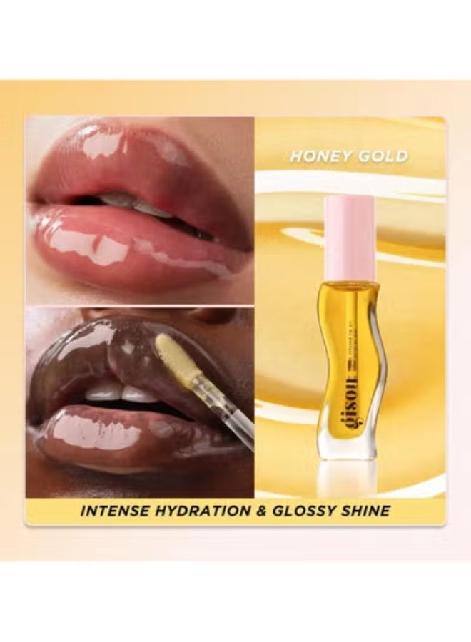 Gisou Lip Gloss & Moisturizer 8ml - Honey - Image 3