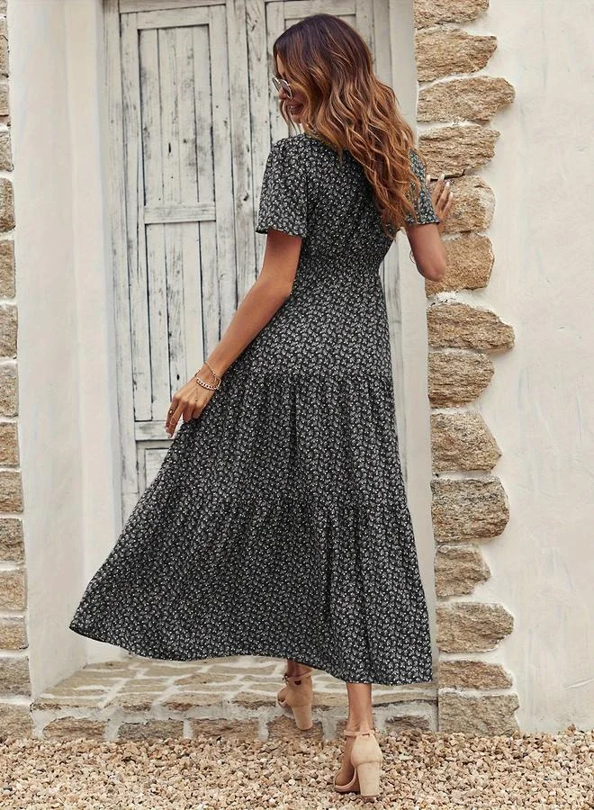 Take Two Floral Tiered Dress