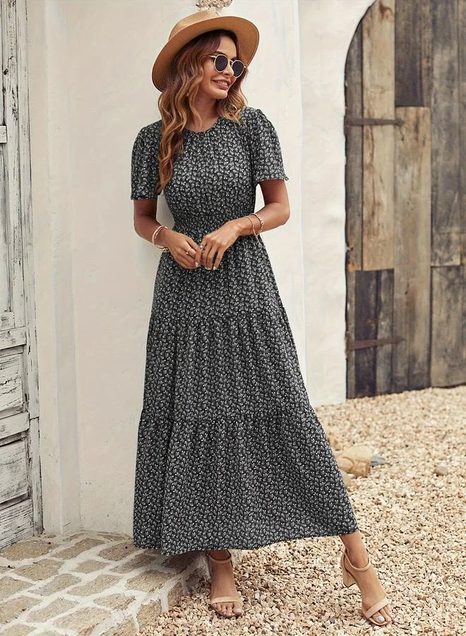 Take Two Floral Tiered Dress