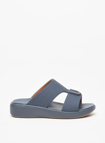 دوتشيني Boys Textured Slip-On Arabic Sandals