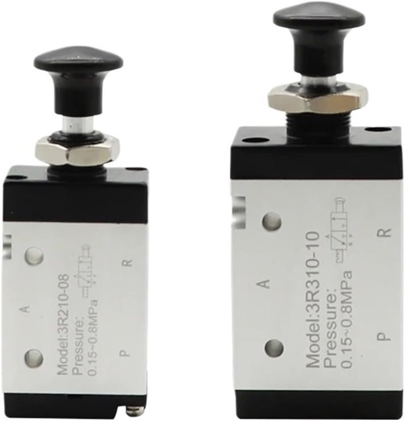 4R210-08 3R210-08 Manual Valve 2 Way 5 Position Push and Pull Pneumatic Switch of Directional Valve 4R310-10 3R310-10(4R310-10,6mm Fitting) - Image 5