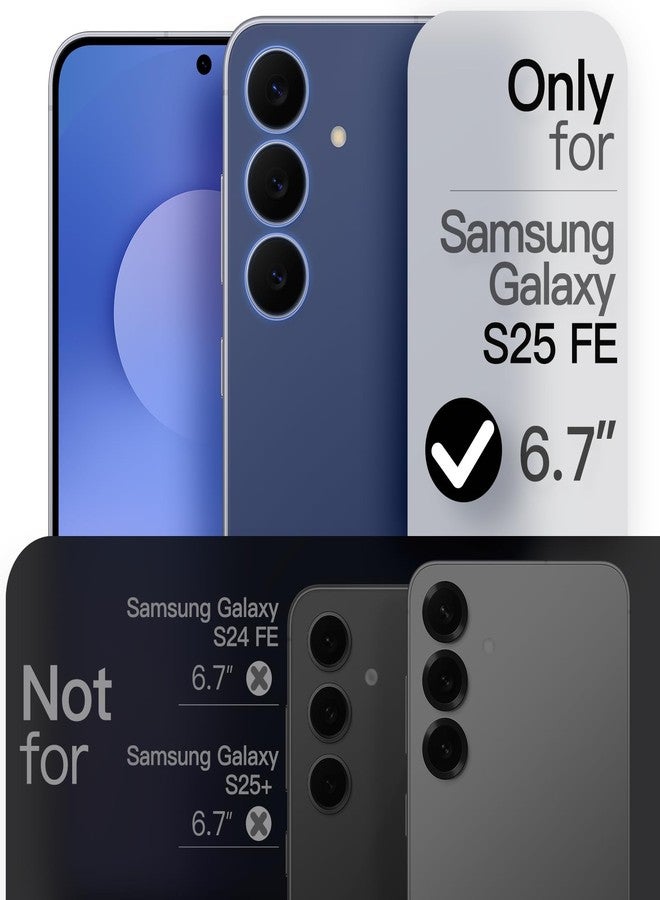 JETech Magnetic Slim Case for Samsung Galaxy S25 FE, Compatible with MagSafe, Camera Lens Full Protection, Ultra-Thin Lightweight Matte Finish Minimalist Phone Cover (Navy Blue) - Image 2