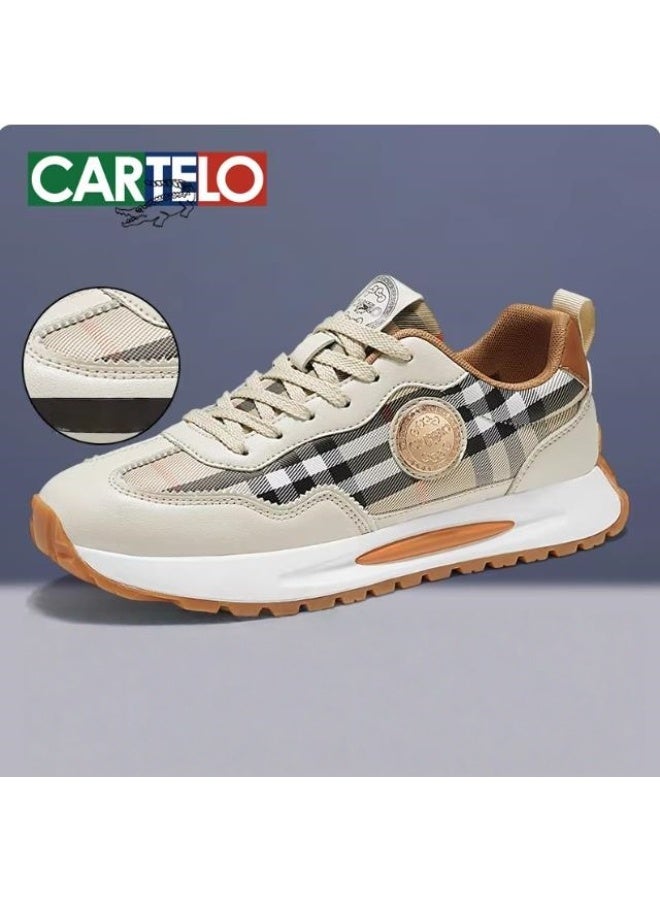 كارتيلو ارتفاع سولة سميكة للرجال يزيد من الأحذية الرياضية المريحة - Image 1