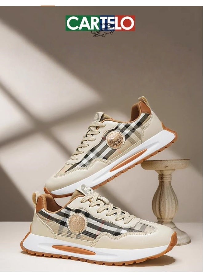 كارتيلو ارتفاع سولة سميكة للرجال يزيد من الأحذية الرياضية المريحة - Image 3