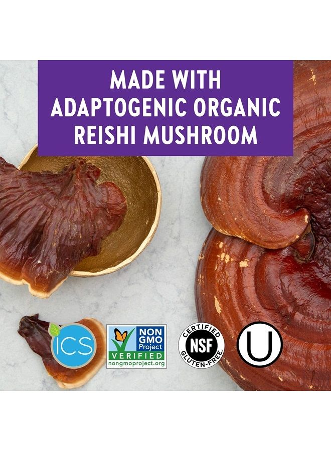 New Chapter Reishi Mushroom - LifeShield Reishi for Healthy Aging + Organic Reishi Mushroom + Vegan + Non-GMO, Nootropic Ingredients - 60 ct - Image 4