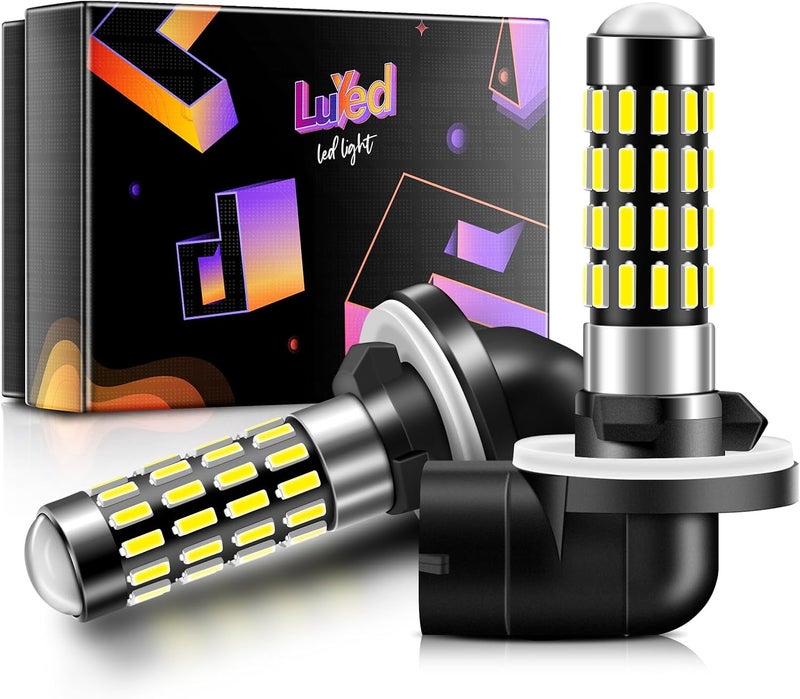LUYED 881 LED Bulbs - 2000 Lumens Xenon White - Image 1