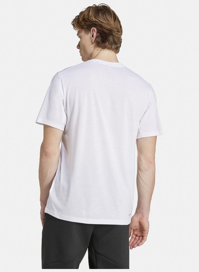Adidas Train Essentials Feelready Logo Training T-Shirt - Image 4
