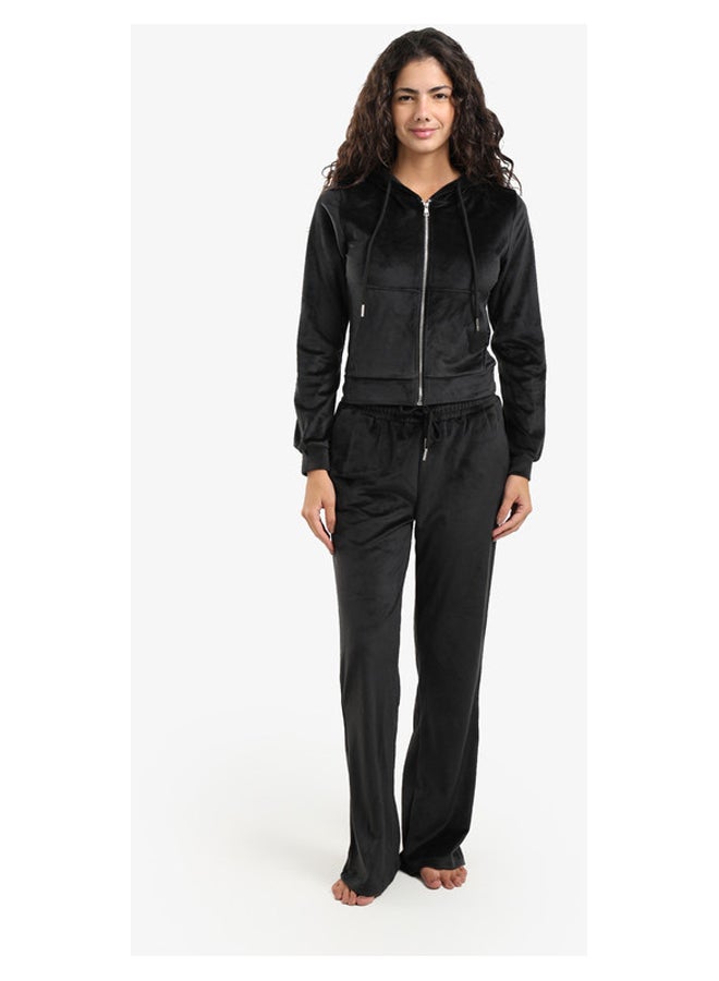 Carina Velvet Pajama Set - Image 1