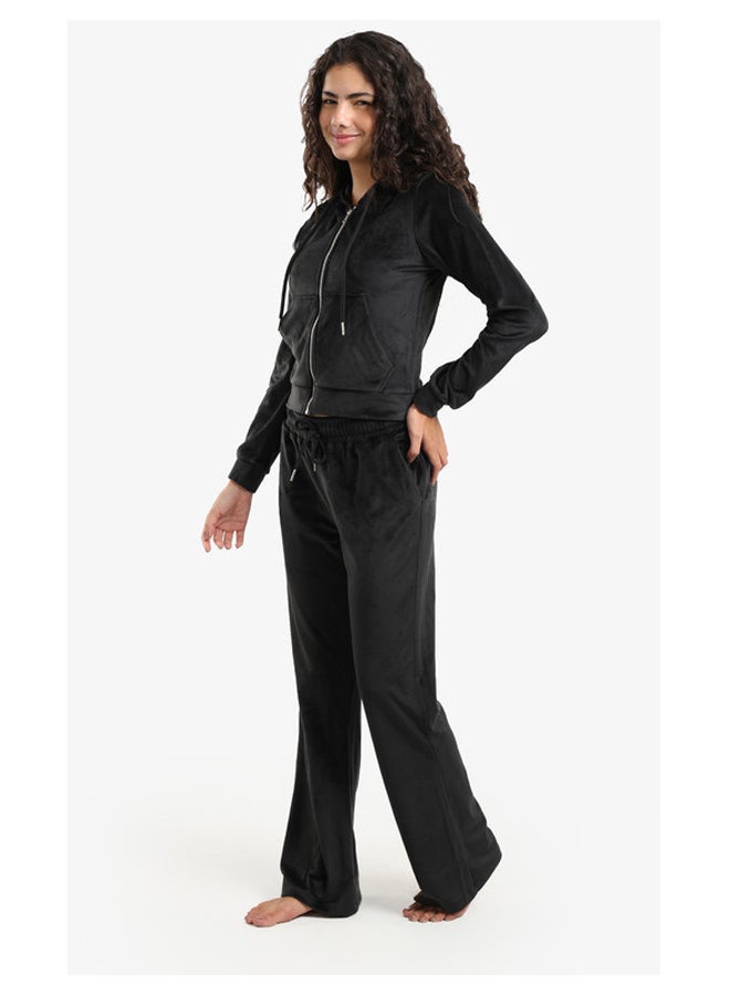 Carina Velvet Pajama Set - Image 2