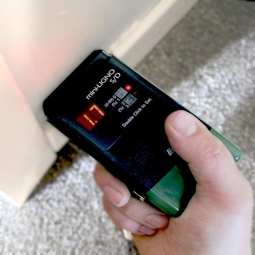 Lignomat Mini-Ligno S/D - Pin Moisture Meter - Mold Detector & Tester for Construction, Maintenance, Flooring, Water Damage - Humidity Detection & Moisture Meter for Wood, Wall, Drywall & Firewood - Image 4