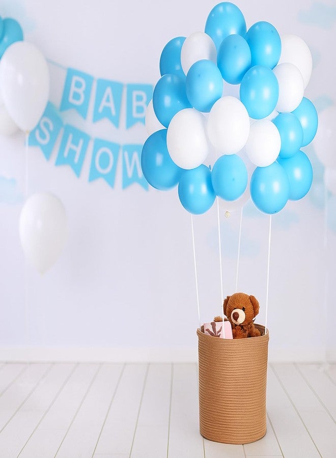 Youyole DIY Hot Air Balloon Baby Shower Decorations with Storage Basket for Birthday Wedding Exhibition - Image 1