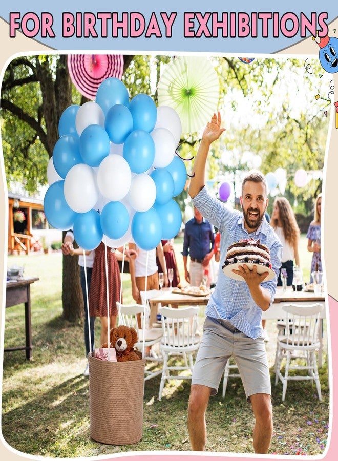 Youyole DIY Hot Air Balloon Baby Shower Decorations with Storage Basket for Birthday Wedding Exhibition - Image 5