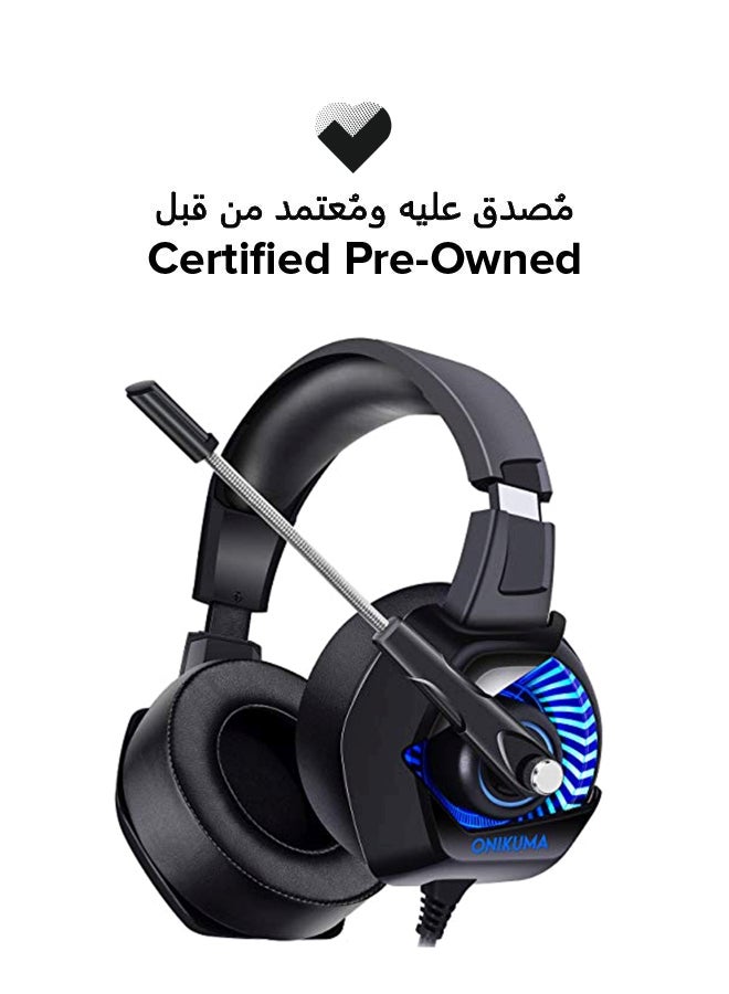 onikuma Certified Pre Owned - K6 Wired Over-Ear Gaming Headphones With Mic Jewellery - Image 1