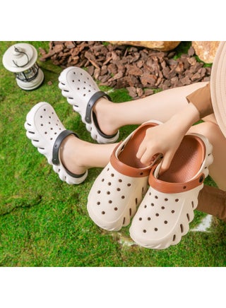 Jiayi Men'S Outdoor Casual Beach Breathable Soft Bottom Hole Shoes Anti-Slip Rainproof Slippers Khaki 40-41 Jy922 - pzsku/Z804756FF620F02062E6FZ/45/1757075664/4c09bb0c-06a8-478b-8a90-9c1187507768