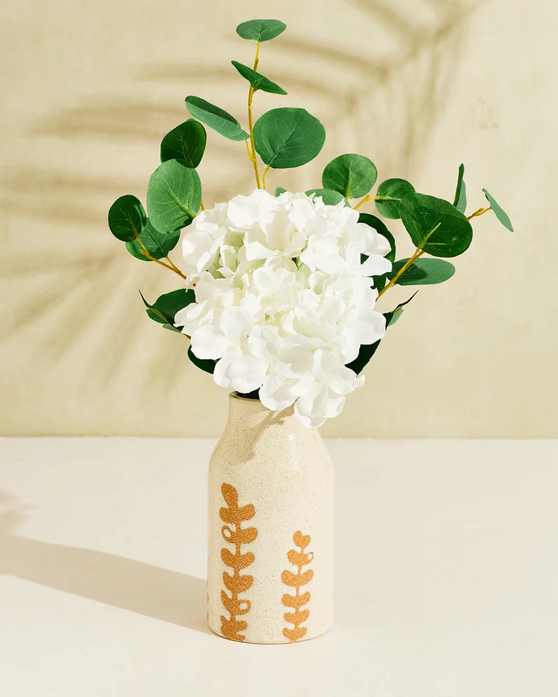 REDTAG Artificial Flower Arrangement In Ceramic Vase
