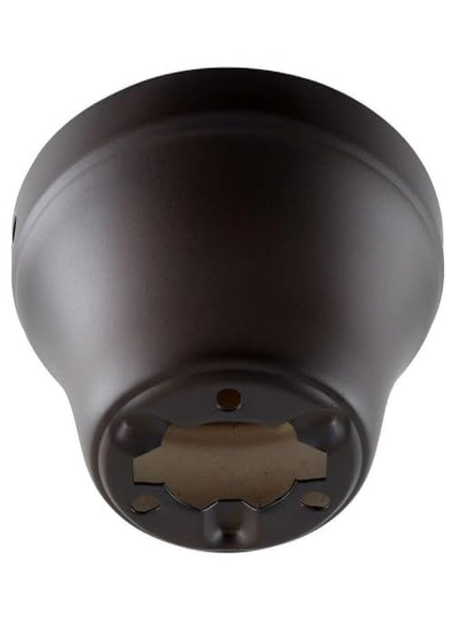 QUORUM Hugger - Fan Ceiling Adapter in style - 5 inches wide by 2.25 inches high-Oiled Bronze Finish - Image 4