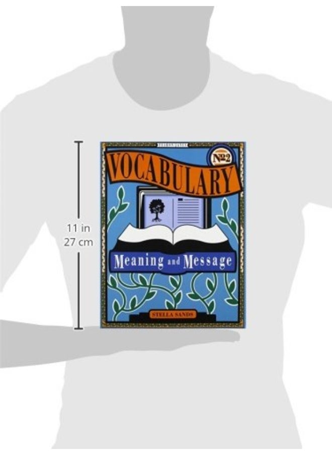 Gf Vocabulary Meaning and Message Book Two 1992c  - Image 2