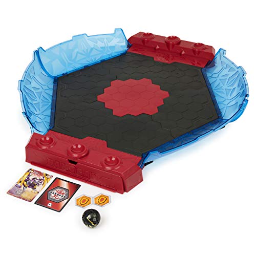Bakugan Battle League Coliseum Deluxe Game Board with Exclusive Fused Howlkor x Serpenteze Kids Toys for Boys Ages 6 and Up