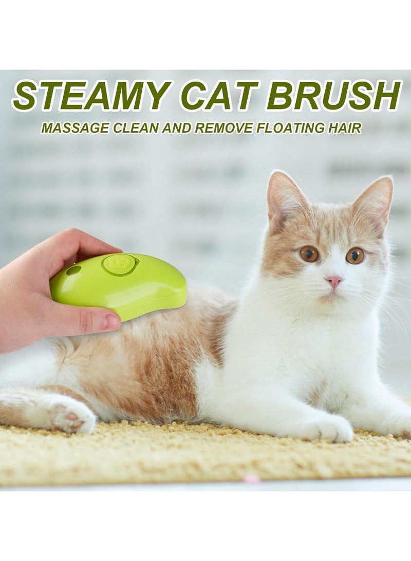 فرشاة البخار الأصلية للقطط مع لعبة القفز المرحة للحيوانات الأليفة، فرشاة الحيوانات الأليفة المشبع بالبخار، فرشاة البخار للقطط والكلاب، فرشاة بخار شعر الحيوانات الأليفة متعددة الوظائف - Image 3