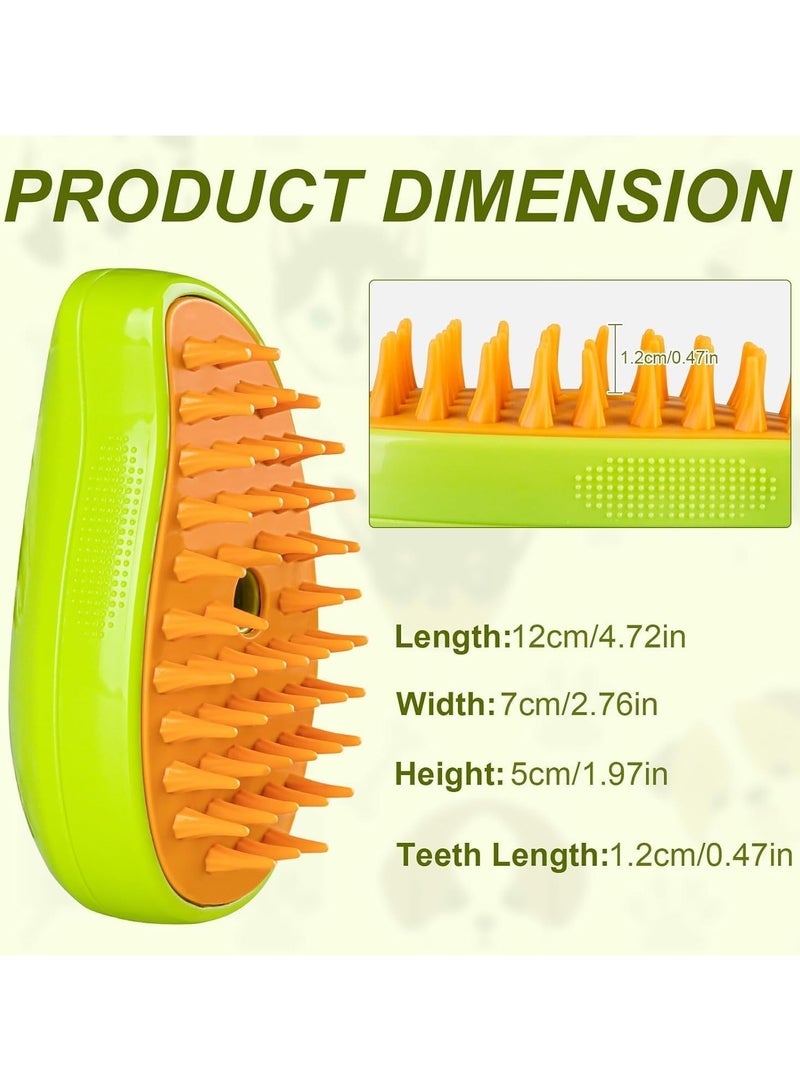 فرشاة البخار الأصلية للقطط مع لعبة القفز المرحة للحيوانات الأليفة، فرشاة الحيوانات الأليفة المشبع بالبخار، فرشاة البخار للقطط والكلاب، فرشاة بخار شعر الحيوانات الأليفة متعددة الوظائف - Image 5