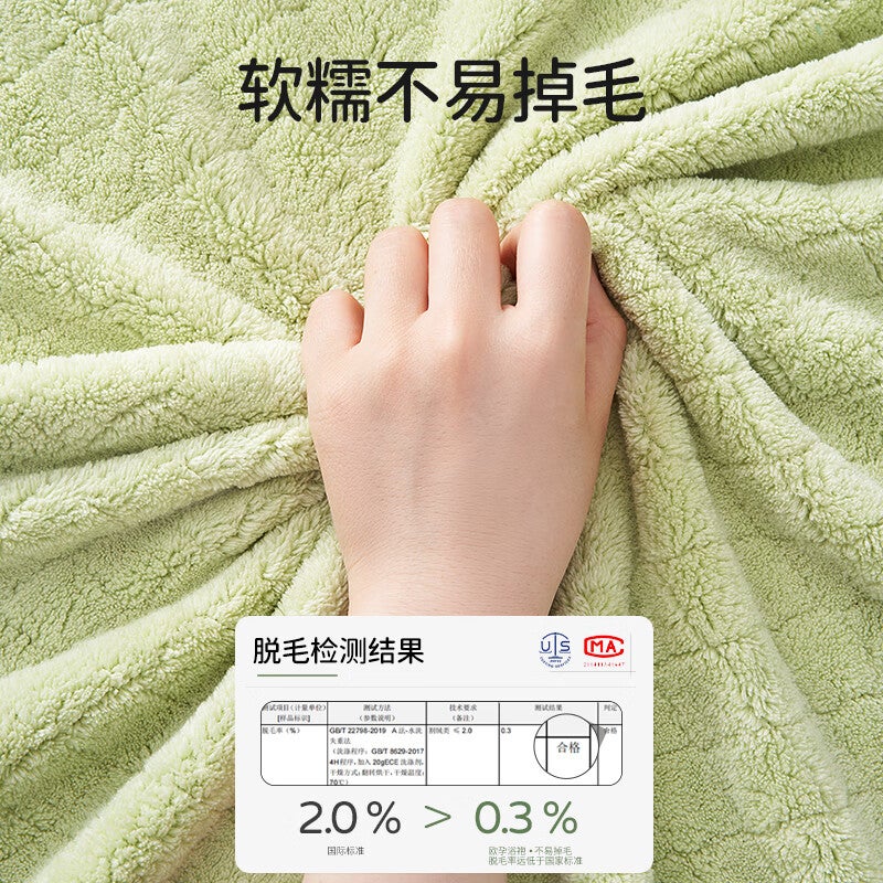 OUYUN Baby Bath Towel, Coral Fleece Quick-Dry Children's Cape Bathrobe with Hood, Baby Bathing Robe, Elephant Pattern, 14585