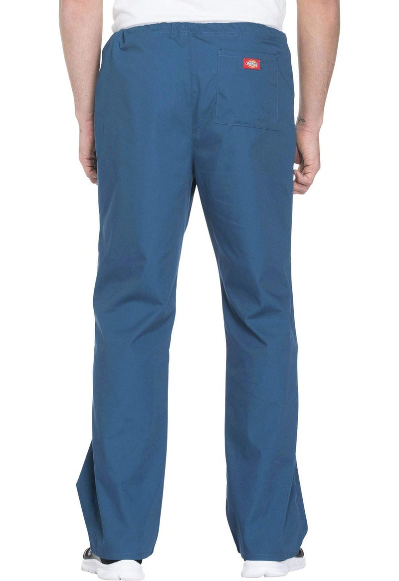 Dickies Women and Men Natural Rise Pant with 2 Pockets and Adjustable Drawstring Plus Size 83006, 4XL, Caribbean Blue - Image 5