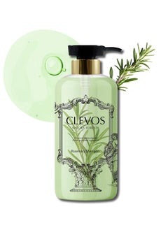 Clevos Clevos Natura Foresta Organic Shampoo for All Scalp Types Rosemary 530ml 179 fl oz All Natural Relaxing Hypoallergenic Sulphatefree EWG VERIFIEDtm BDIH Certified 